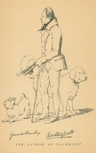 Sir Walter Scott autorstwa Daniel Maclise