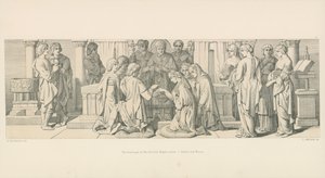 Ślub Harolda z Aldyth, siostrą Edwina i Morcara autorstwa Daniel Maclise