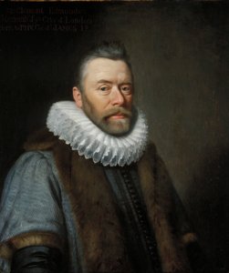 „Sir Clement Edmondes”, XVII wiek. autorstwa Daniel Mytens