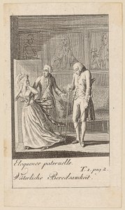 Plansza 2 do „Karoline von Lichfield” autorstwa Daniel Nikolaus Chodowiecki