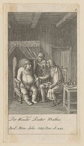 Blatt 8 der Folge „Modetorheiten“ autorstwa Daniel Nikolaus Chodowiecki