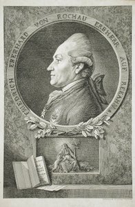 Portret Friedricha Eberharda von Rochau autorstwa Daniel Nikolaus Chodowiecki