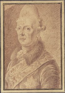 Książę Henryk Pruski, portret popiersiowy autorstwa Daniel Nikolaus Chodowiecki
