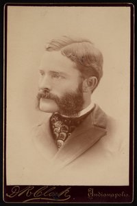 Portret Bartona Warrena Evermanna 1853-1932, przed 1900. autorstwa Daniel R Clark