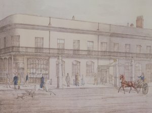 Sale zgromadzeń i biblioteka Williamsa, Cheltenham, 1821 r.