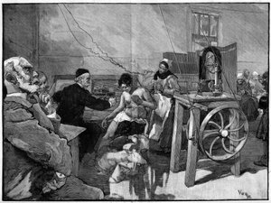 Elektroterapia w Salpetriere: diagnoza dr Vigouroux w 1887 r.