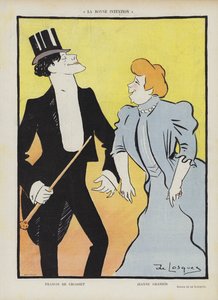 Francuski dramaturg i lobretista Francois de Croisset oraz piosenkarka i aktorka Jeanne Granier.