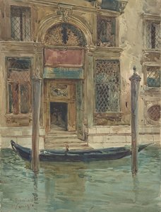 Portal pałacu weneckiego, 1839-1911. autorstwa Daniele Bucciarelli