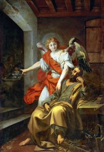 Barok: le songe de Joseph - Sen św. Józefa par Crespi, Daniele (1598-1630), c. 1620-1630. Olej na płótnie, 297x203. Muzeum Historii Sztuki, Wiedeń