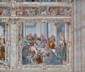 Chrystus wśród lekarzy autorstwa Daniele Crespi