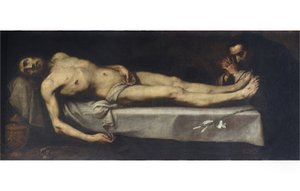 Martwy Chrystus i św. Dominik de Guzman, 1623