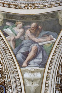 Święty Mateusz (fresk) autorstwa Daniele Crespi
