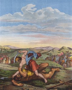 Dawid pokonujący Goliata autorstwa Daniele da Volterra 1509 66 after Daniele da Volterra 1509 66 after