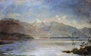 Ascona Z widokiem na wyspy Saint-Leger — Daniele Ranzoni