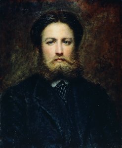 Portret młodzieńca, Daniele Ranzoni (1843-1889), olej na płótnie.