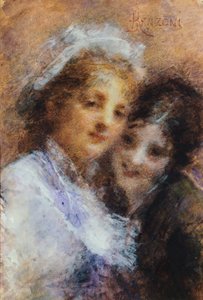 Siostry Vercesi – Daniele Ranzoni (1843-1889)
