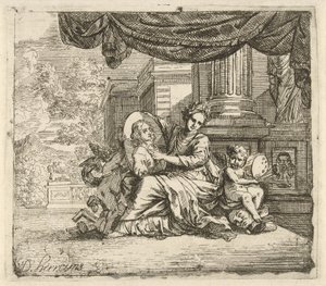 Alegoria malarstwa autorstwa Daniël Herreyns (I)