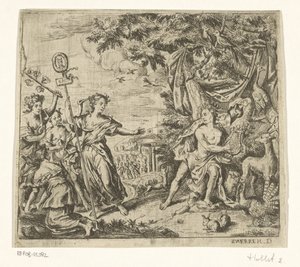 Orfeusz i menady Ciconii autorstwa Daniël Herreyns (I)