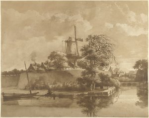 Uruchomiony młyn w Tolsteegpoort w Utrechcie