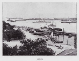 Kjobenhavn / Kopenhaga: Rheden (zdjęcie czarno-białe)