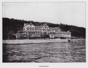 Kjobenhavn / Kopenhaga: Skodsborg (zdjęcie czarno-białe)