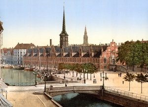 Stara Giełda, Kopenhaga, 1890-1900