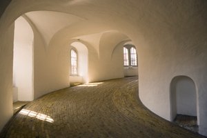 Wnętrze Okrągłej Wieży, ukończone 1643