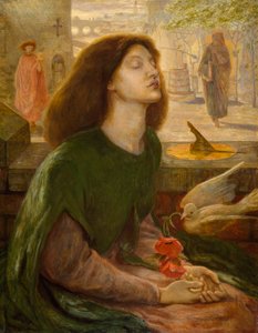 Beata Beatrix, 1862 r. autorstwa Dante Gabriel Charles Rossetti