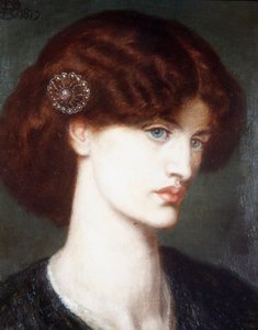 Beatrice, portret Jane Morris autorstwa Dante Gabriel Charles Rossetti