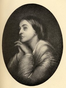 Christina Georgina Rossetti (1830-94) ilustracja z książki "Little Journeys to the Homes of Famous Women", opublikowanej w 1897 r. autorstwa Dante Gabriel Charles Rossetti