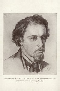 Dante Gabriel Rossetti, angielski malarz, ilustrator i poeta autorstwa Dante Gabriel Charles Rossetti