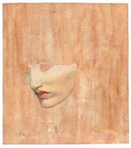 Szef Prozerpiny, 1872 autorstwa Dante Gabriel Charles Rossetti