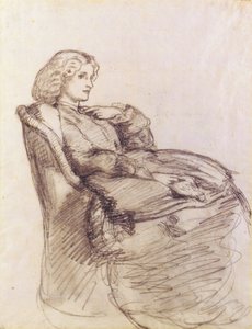 Portret Annie Miller autorstwa Dante Gabriel Charles Rossetti