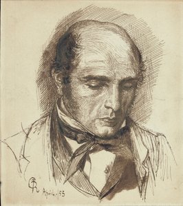 Portret Henryka Polidoriego, 1953 autorstwa Dante Gabriel Charles Rossetti