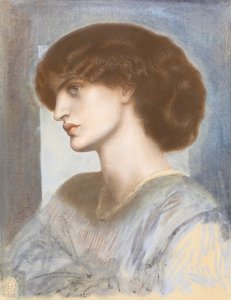 Portret Jane Morris autorstwa Dante Gabriel Charles Rossetti