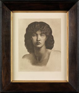 Studium Jane Morris dla Astarte Syriaca (fotograwiura) autorstwa Dante Gabriel Charles Rossetti