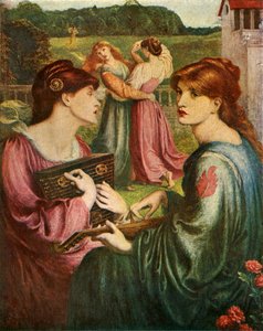 Łąka Altana, 1850-1872, c1912 autorstwa Dante Gabriel Charles Rossetti