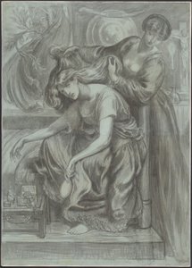 Pieśń Śmierci Desdemony autorstwa Dante Gabriel Rossetti