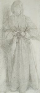 Elizabeth Siddal (pani Dante Gabriel Rossetti) autorstwa Dante Gabriel Rossetti