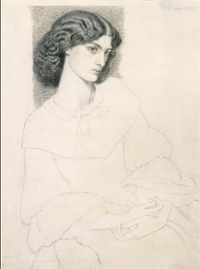 Jane Burden (1840-1914) autorstwa Dante Gabriel Rossetti