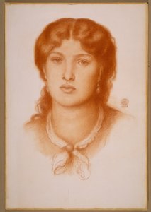 Portret Fanny Cornforth autorstwa Dante Gabriel Rossetti