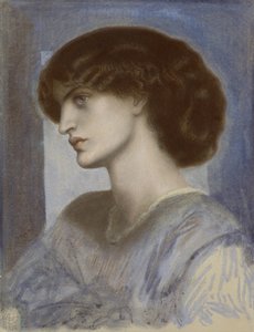 Portret Jane Morris, 1868-1874.