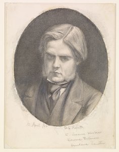 Portret Williama Holmana Hunta (1827-1910) autorstwa Dante Gabriel Rossetti
