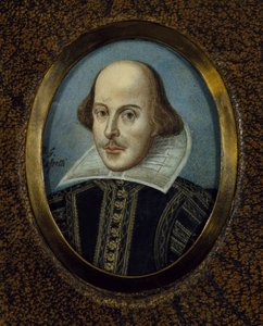 Portret Williama Szekspira 1564-1616, ok. 1865 autorstwa Dante Gabriel Charles Rossetti