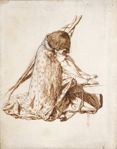 Św. Cecylia, ok. 1850 r. autorstwa Dante Gabriel Rossetti