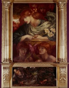 Błogosławiona Damozela autorstwa Dante Gabriel Charles Rossetti