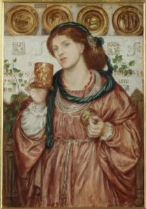 Kochający Puchar autorstwa Dante Gabriel Charles Rossetti