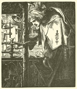 Z wierszy Tennysona autorstwa Dante Gabriel Charles Rossetti
