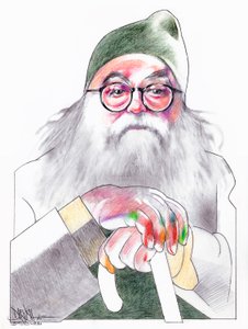 Ando Gilardi, 2000 (ołówek na papierze)