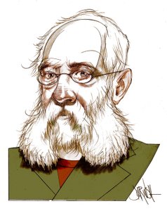 Ferdinand Petruccelli z Gattiny, 2016 (cyfrowy rysunek ołówkiem)